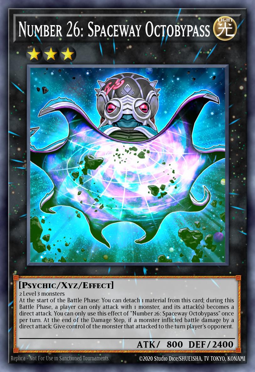 Number 26: Spaceway Octobypass Yu-Gi-Oh card