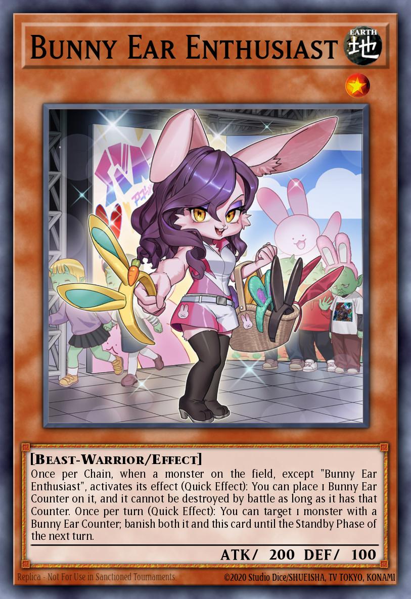Bunny Ear Enthusiast Yu-Gi-Oh card