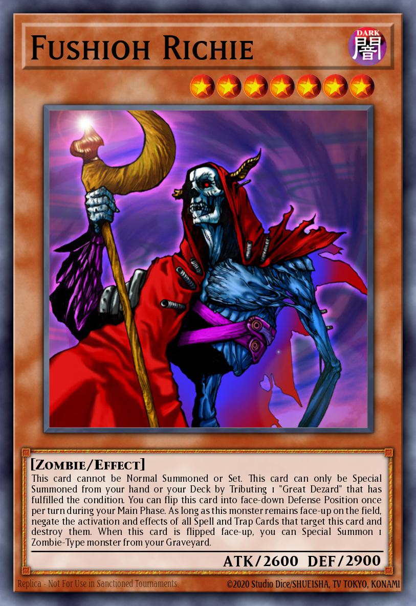 Fushioh Richie Yu-Gi-Oh card