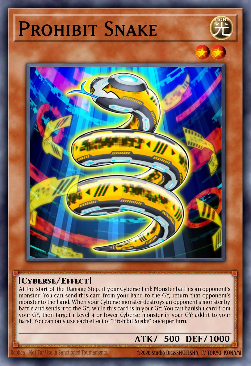 Prohibit Snake Yu-Gi-Oh card