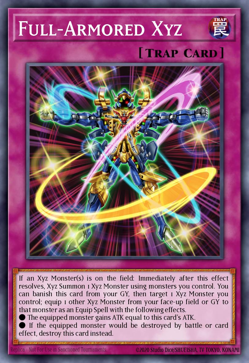 Full-Armored Xyz Yu-Gi-Oh card