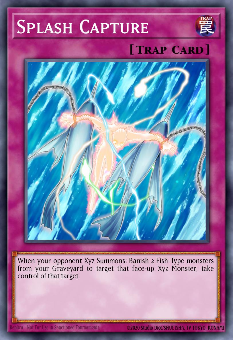Splash Capture Yu-Gi-Oh card