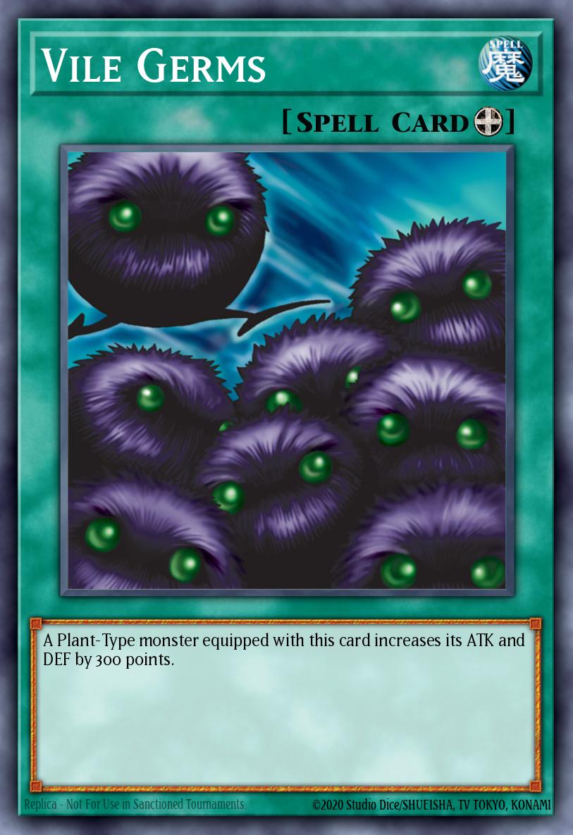 Vile Germs Yu-Gi-Oh card