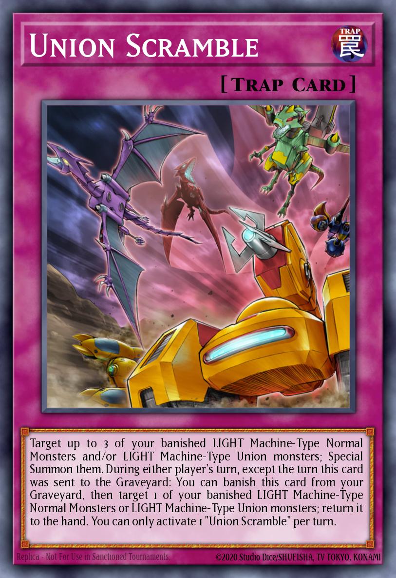 Union Scramble Yu-Gi-Oh card