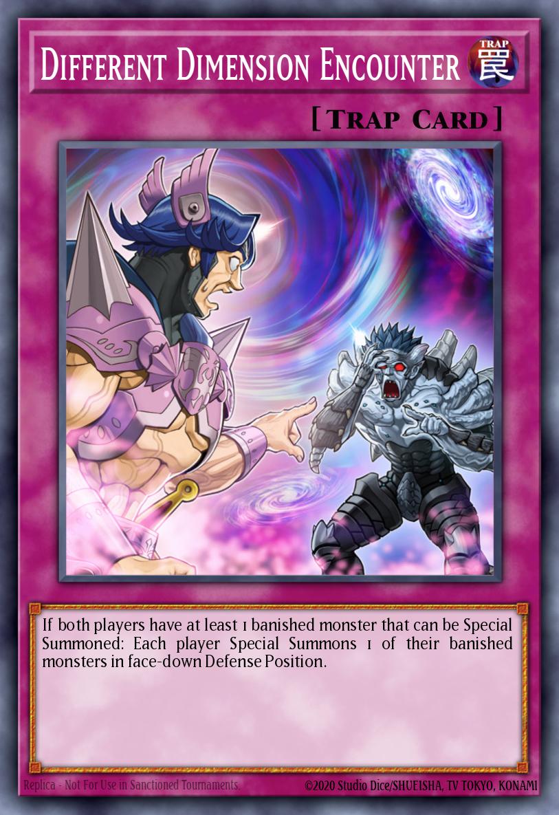 Different Dimension Encounter Yu-Gi-Oh card