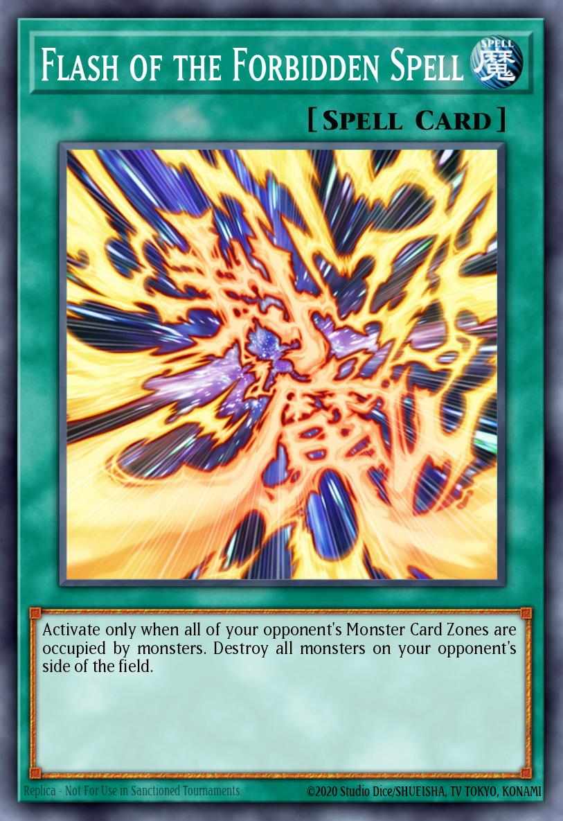 Flash of the Forbidden Spell Yu-Gi-Oh card