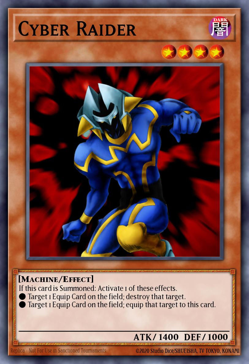 Cyber Raider Yu-Gi-Oh card