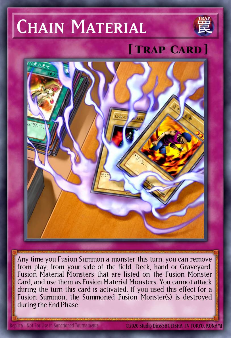 Chain Material Yu-Gi-Oh card