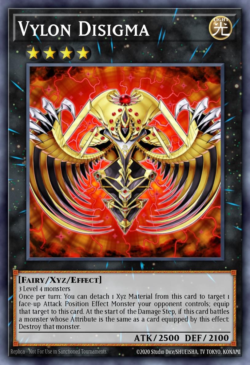 Vylon Disigma Yu-Gi-Oh card