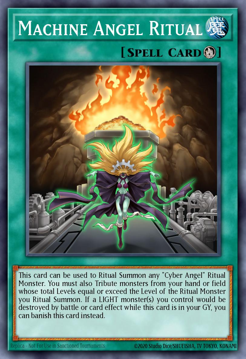 Machine Angel Ritual Yu-Gi-Oh card