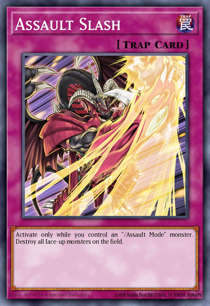 Assault Slash Yu-Gi-Oh card