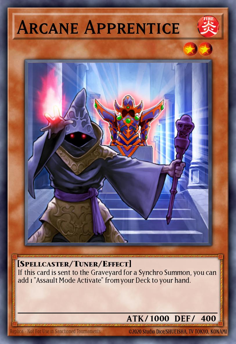 Arcane Apprentice Yu-Gi-Oh card
