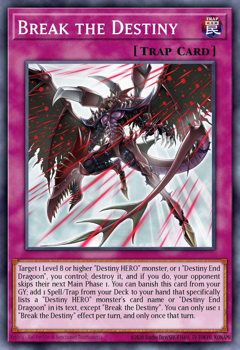 Break the Destiny Yu-Gi-Oh card