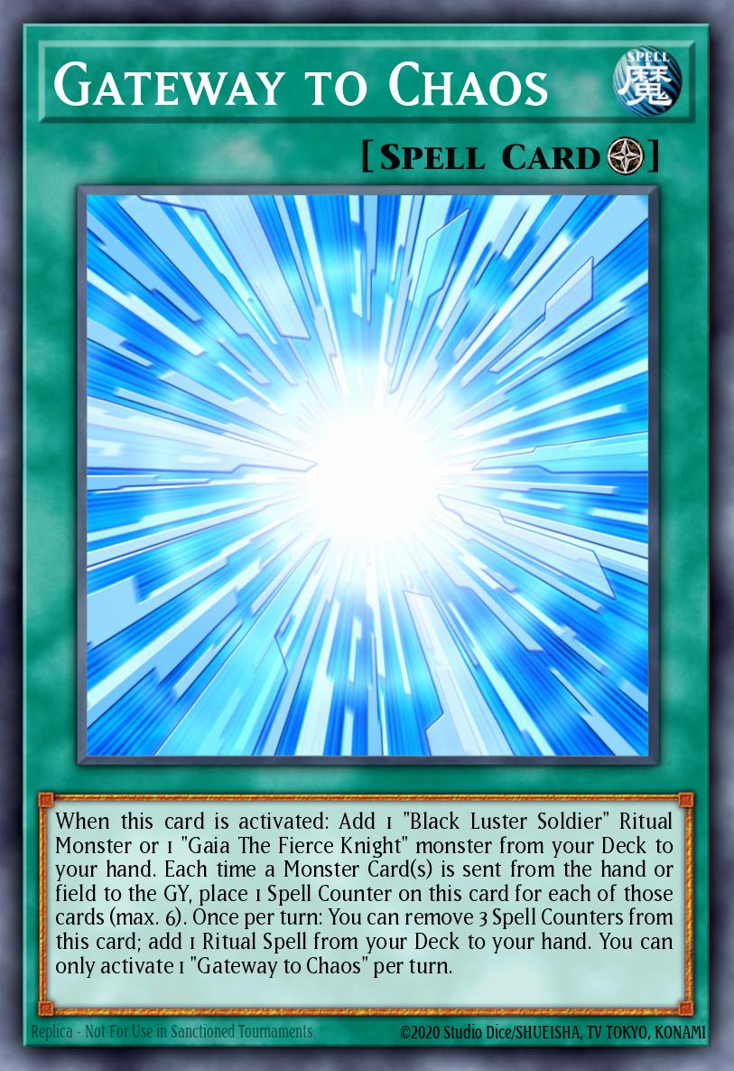 Gateway to Chaos Yu-Gi-Oh card