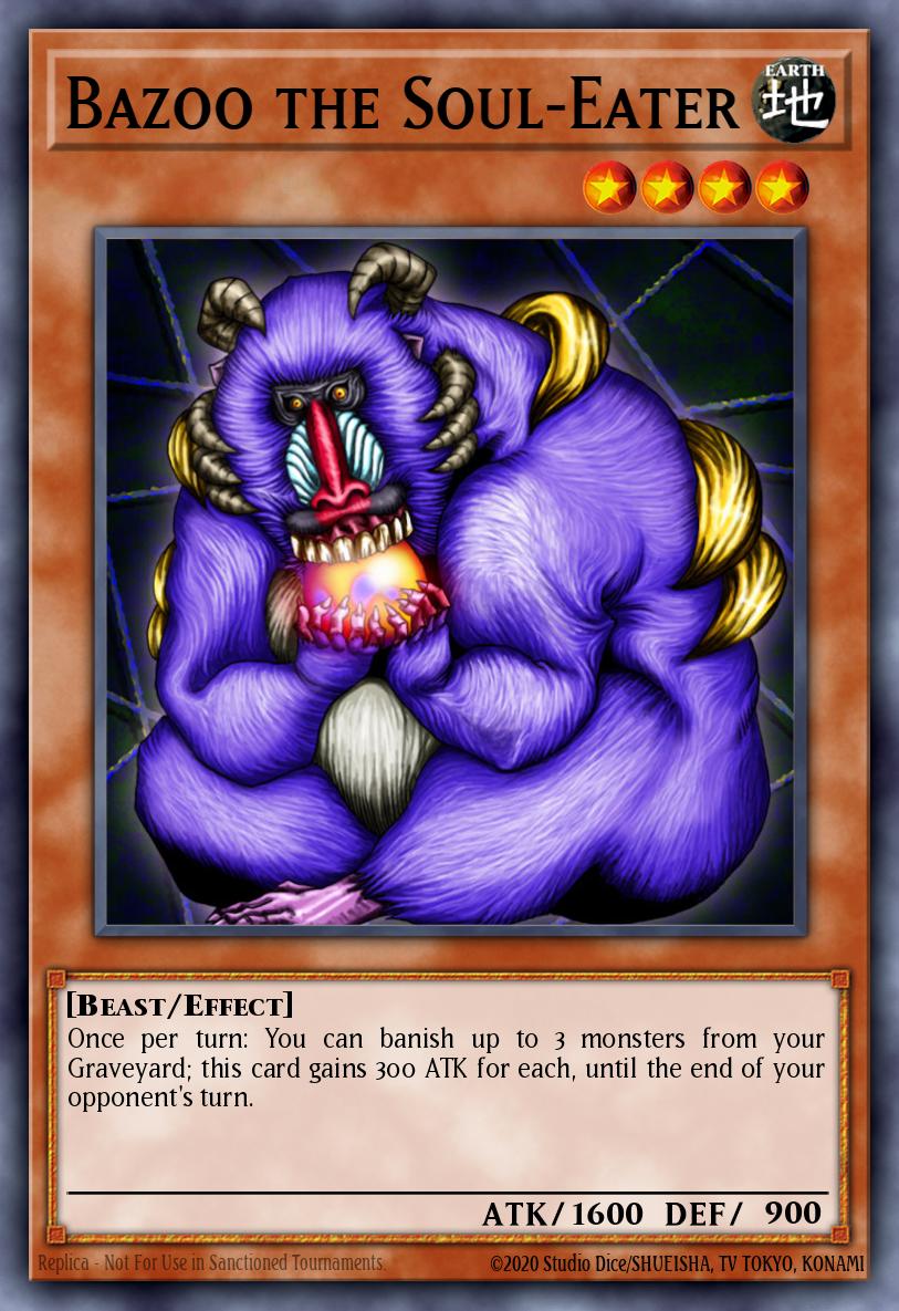 Bazoo the Soul-Eater Yu-Gi-Oh card