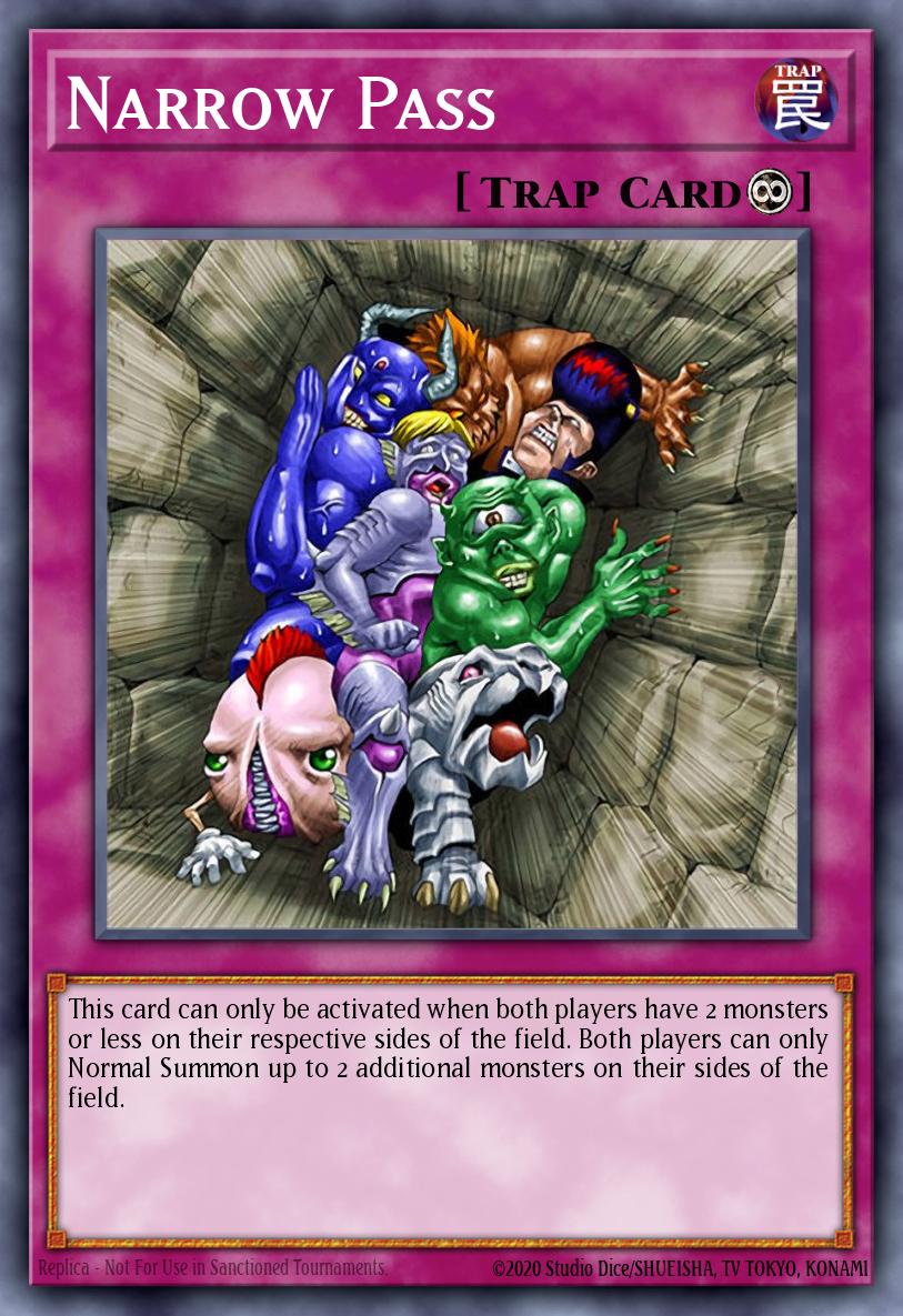 Narrow Pass Yu-Gi-Oh card