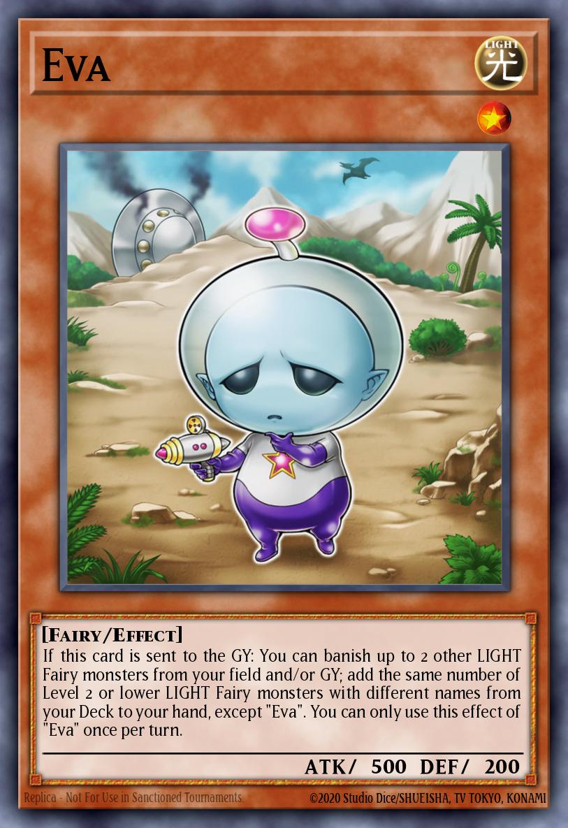 Eva Yu-Gi-Oh card