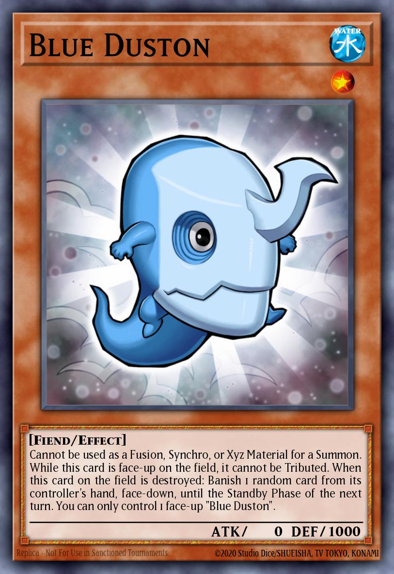 Blue Duston Yu-Gi-Oh card