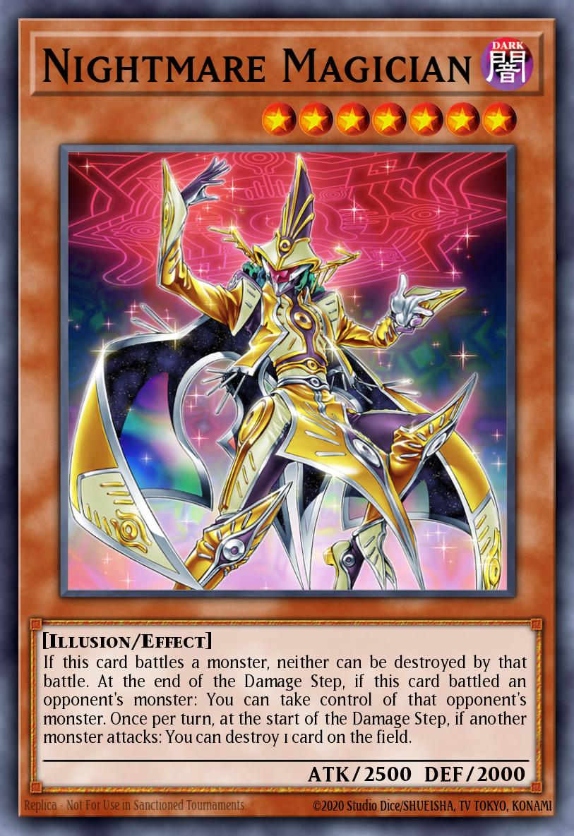 Nightmare Magician Yu-Gi-Oh card