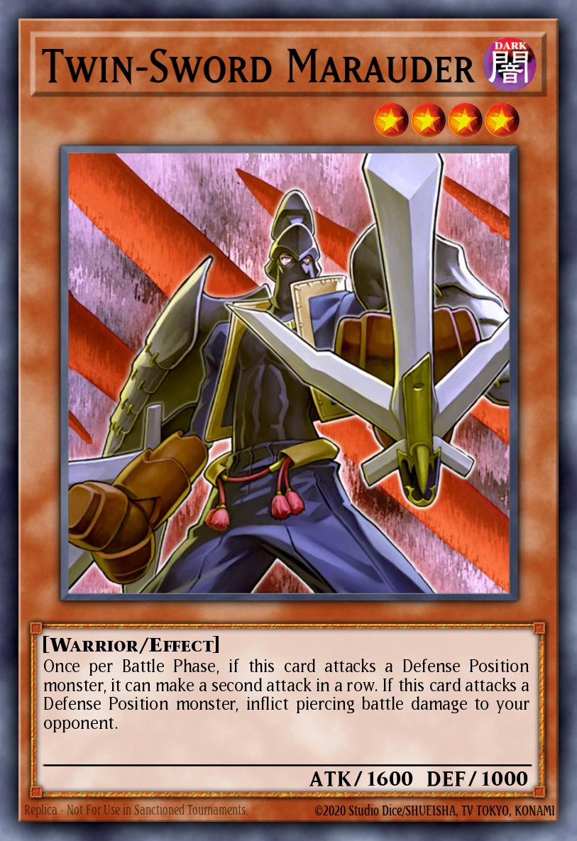Twin-Sword Marauder Yu-Gi-Oh card