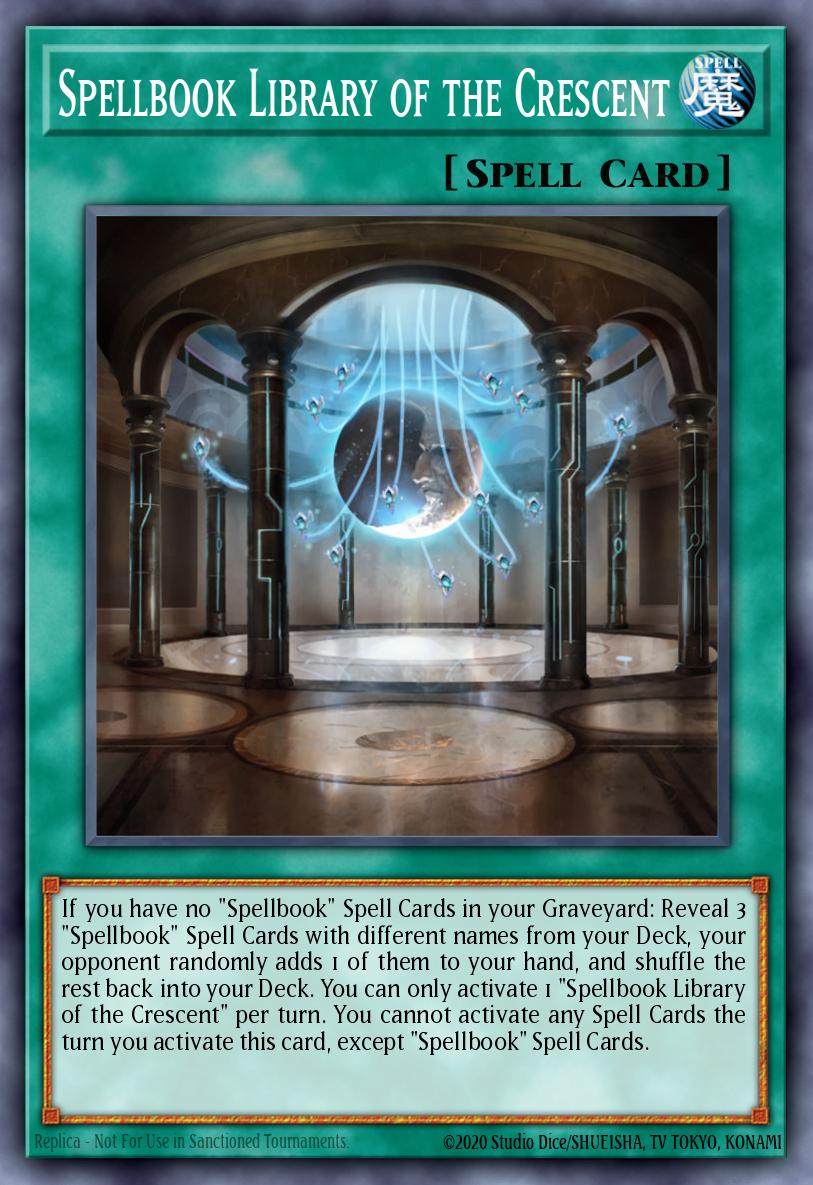 Spellbook Library of the Crescent Yu-Gi-Oh card