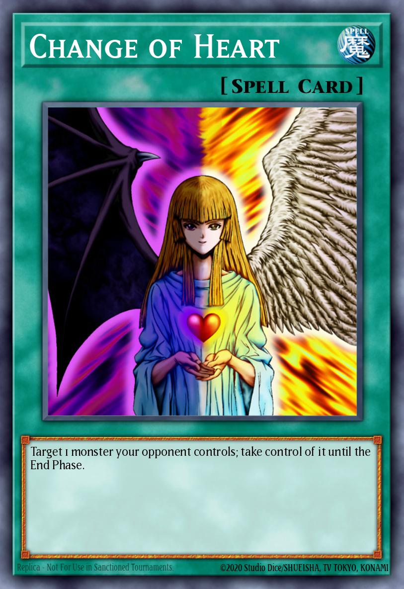 Change of Heart Yu-Gi-Oh card