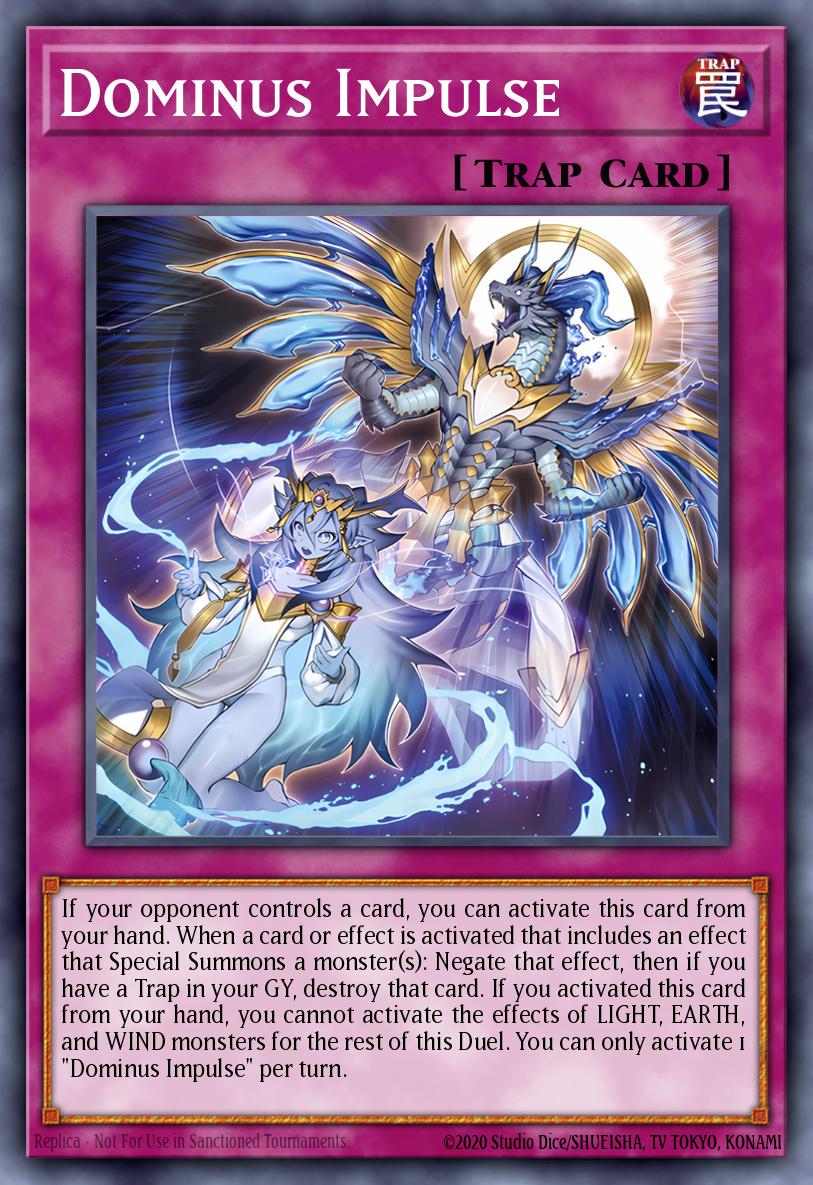 Dominus Impulse Yu-Gi-Oh card
