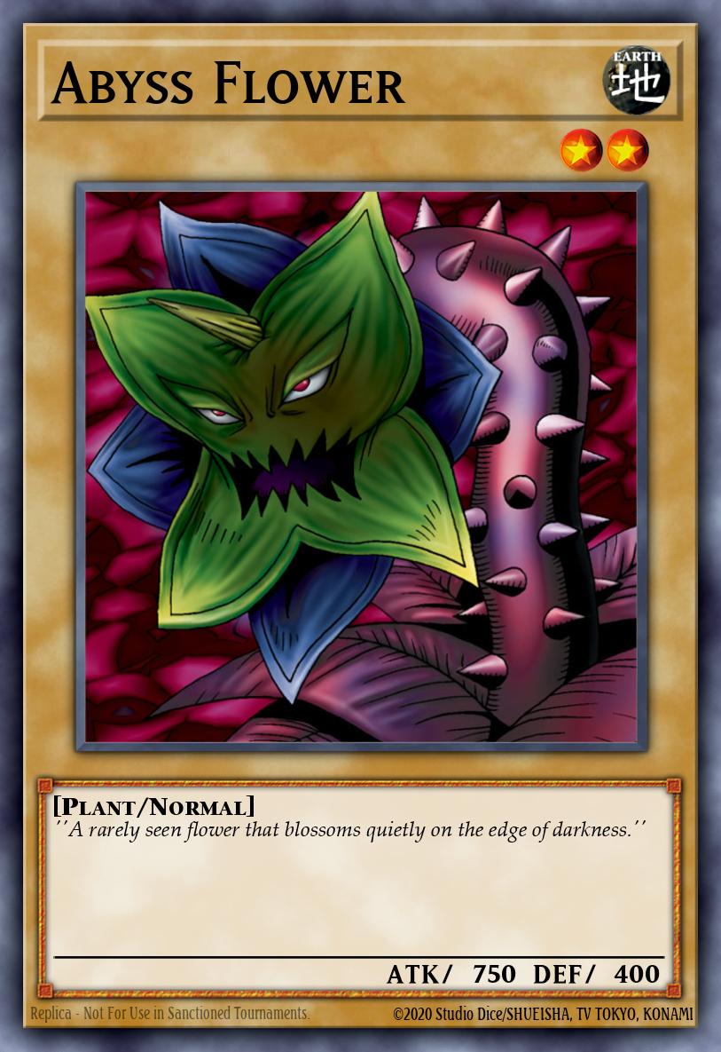 Abyss Flower Yu-Gi-Oh card