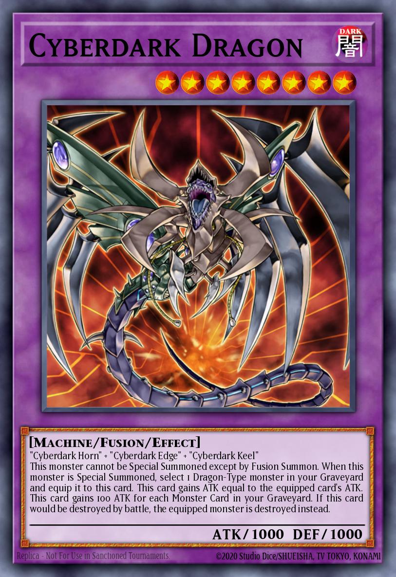 Cyberdark Dragon Yu-Gi-Oh card
