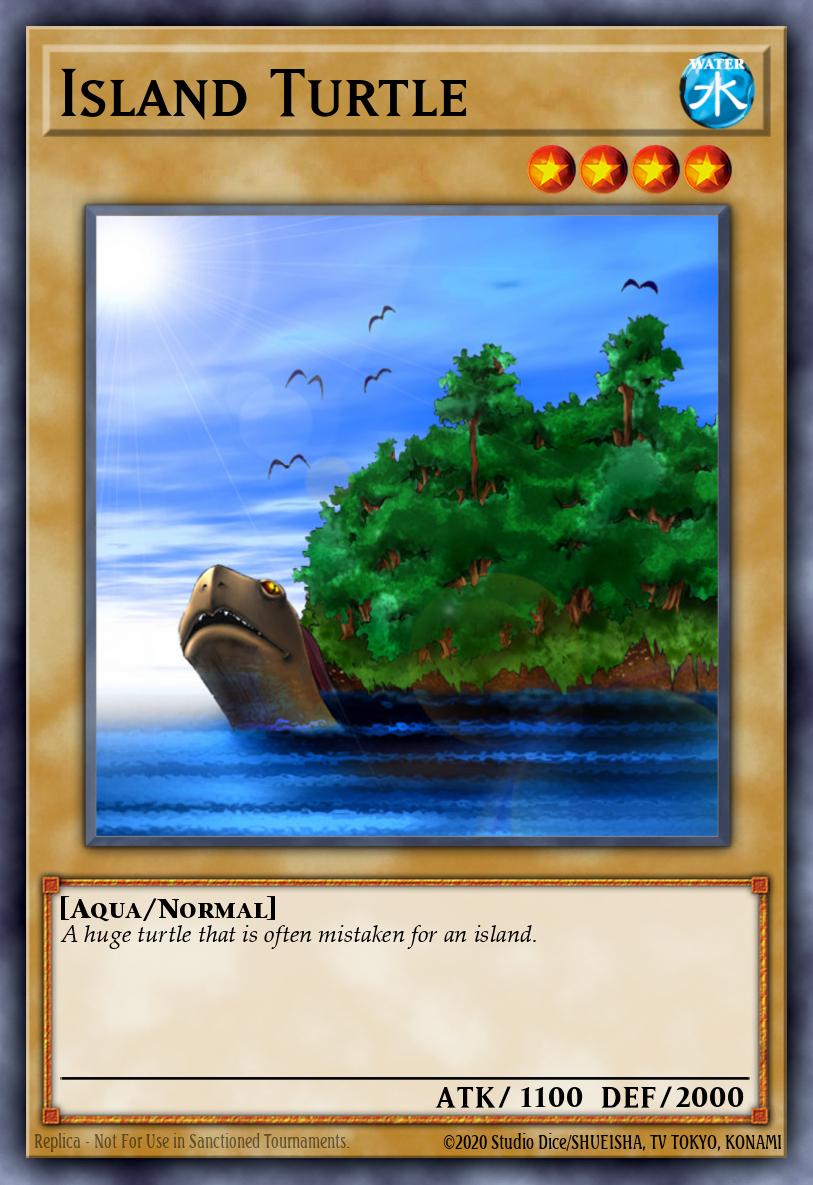 Island Turtle Yu-Gi-Oh card