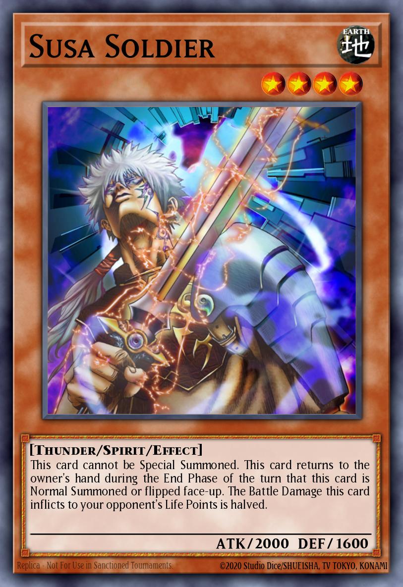 Susa Soldier Yu-Gi-Oh card