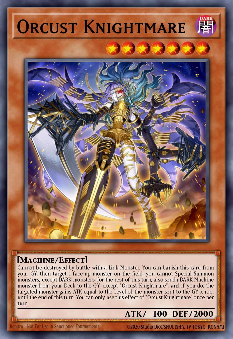 Orcust Knightmare Yu-Gi-Oh card