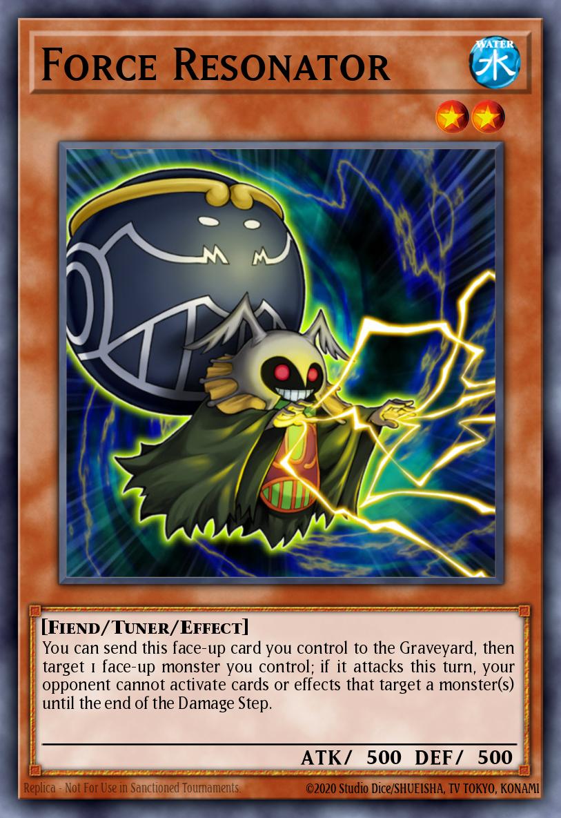 Force Resonator Yu-Gi-Oh card