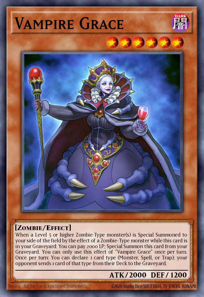 Vampire Grace Yu-Gi-Oh card