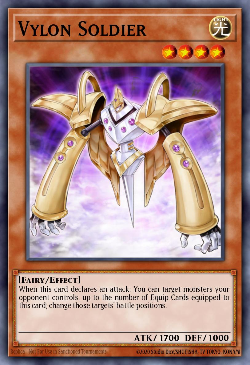 Vylon Soldier Yu-Gi-Oh card