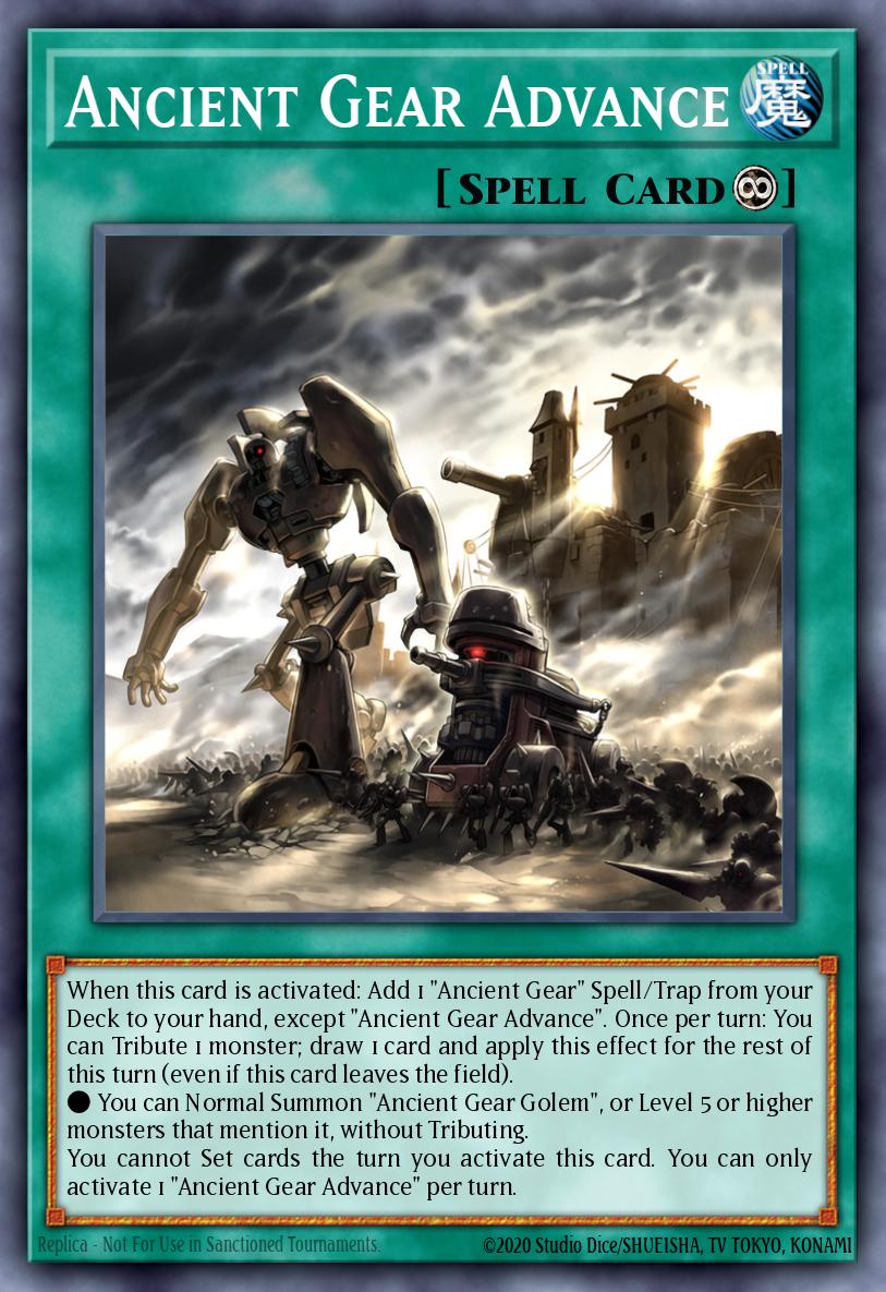Ancient Gear Advance Yu-Gi-Oh card