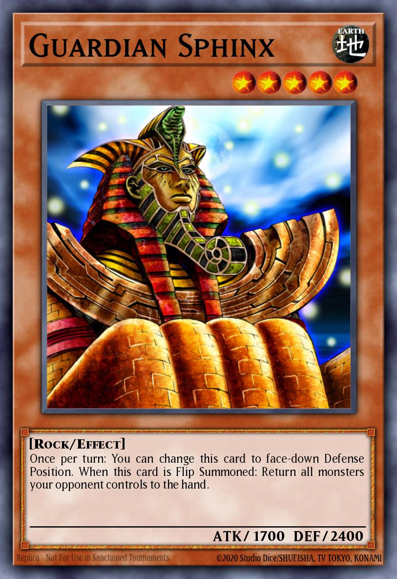 Guardian Sphinx Yu-Gi-Oh card