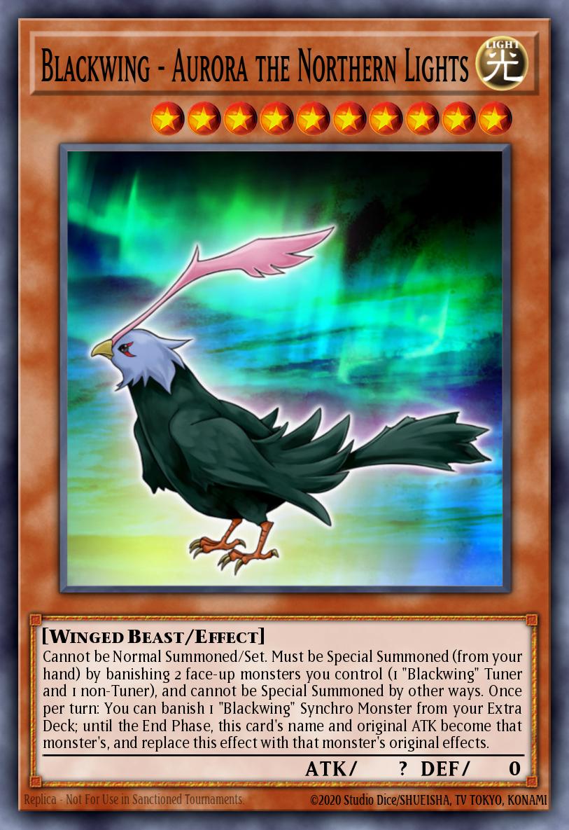 Blackwing - Aurora the Northern Lights Yu-Gi-Oh card