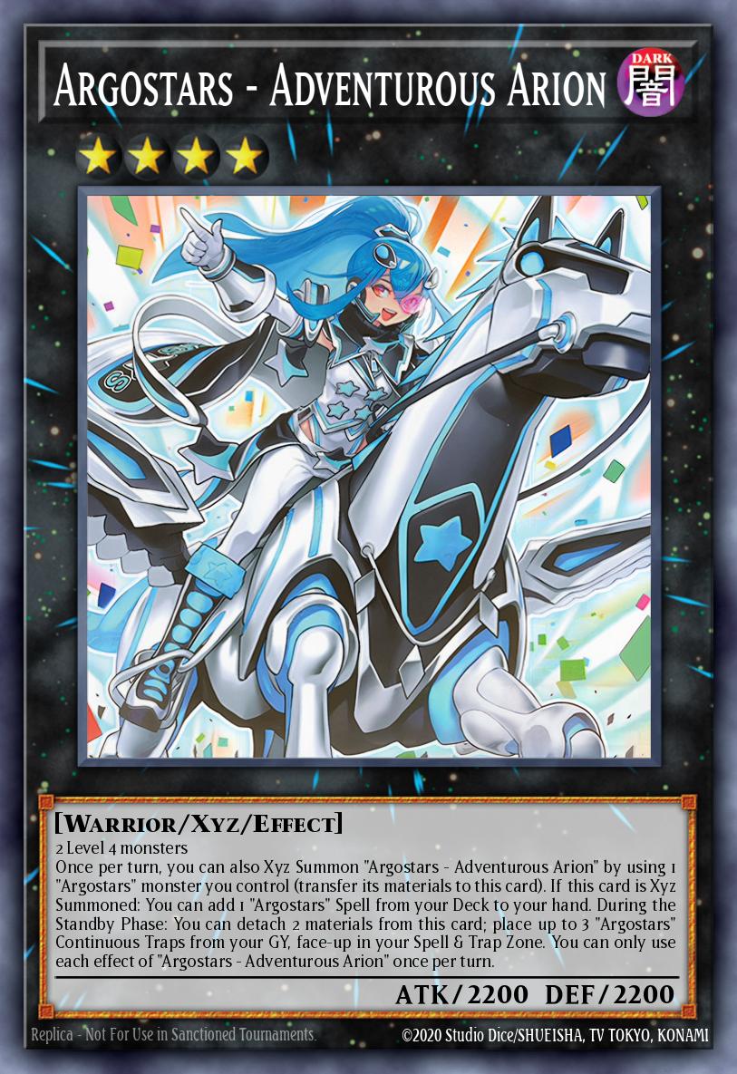 Argostars - Adventurous Arion Yu-Gi-Oh card