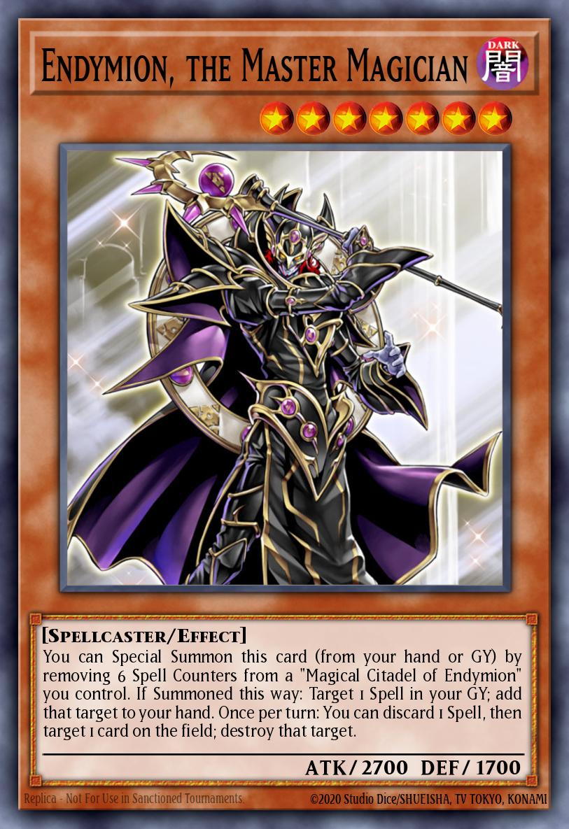 Endymion, the Master Magician Yu-Gi-Oh card