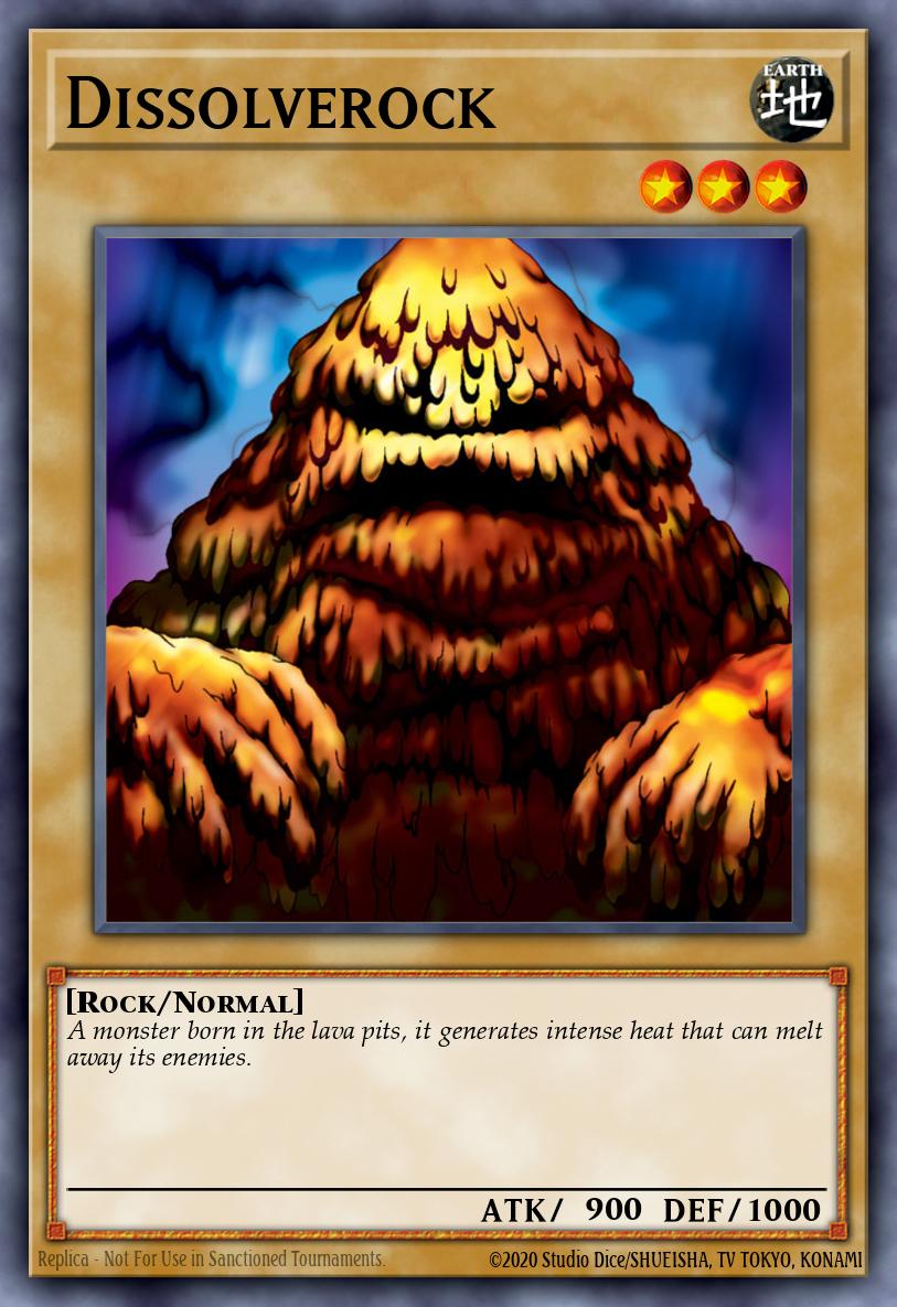 Dissolverock Yu-Gi-Oh card