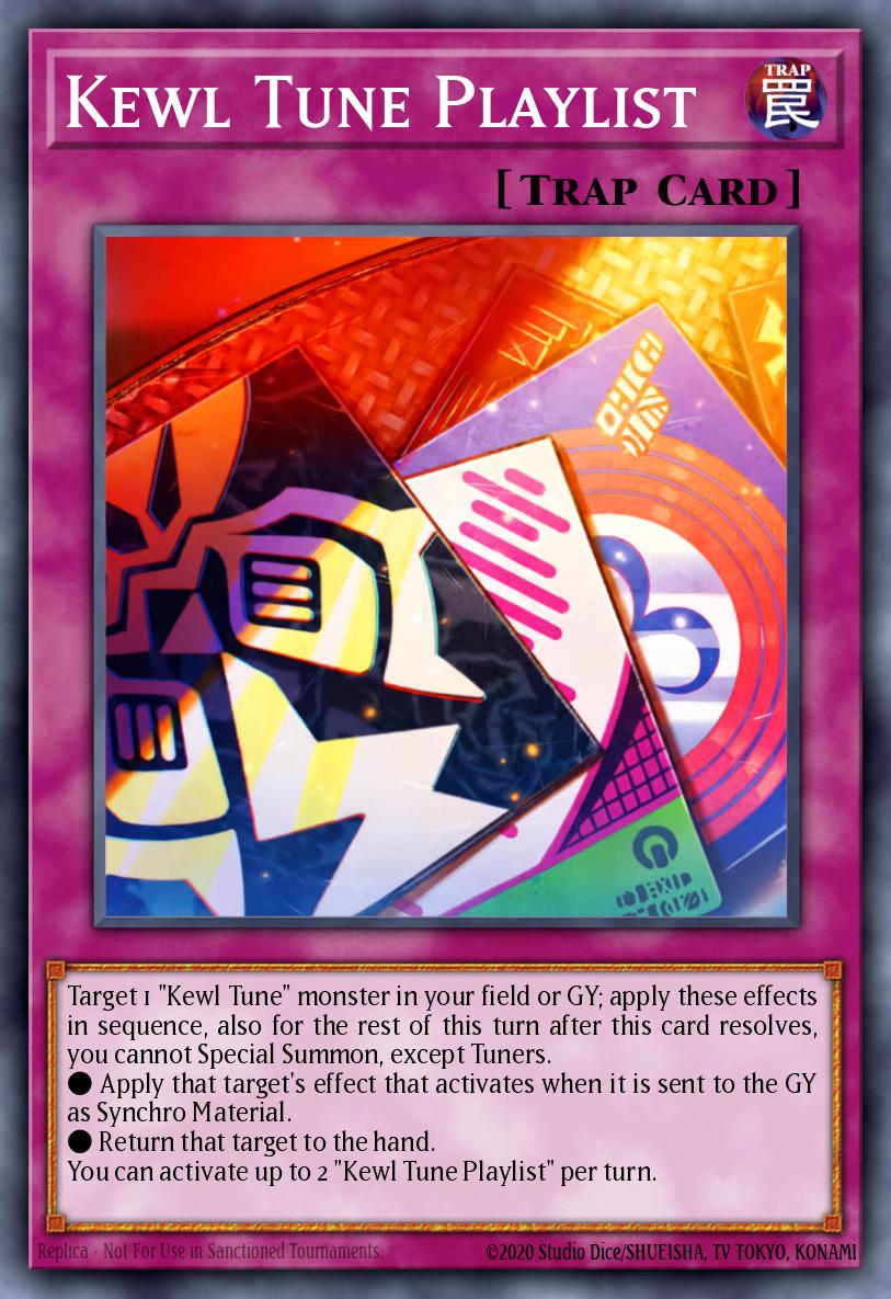 Kewl Tune Playlist Yu-Gi-Oh card