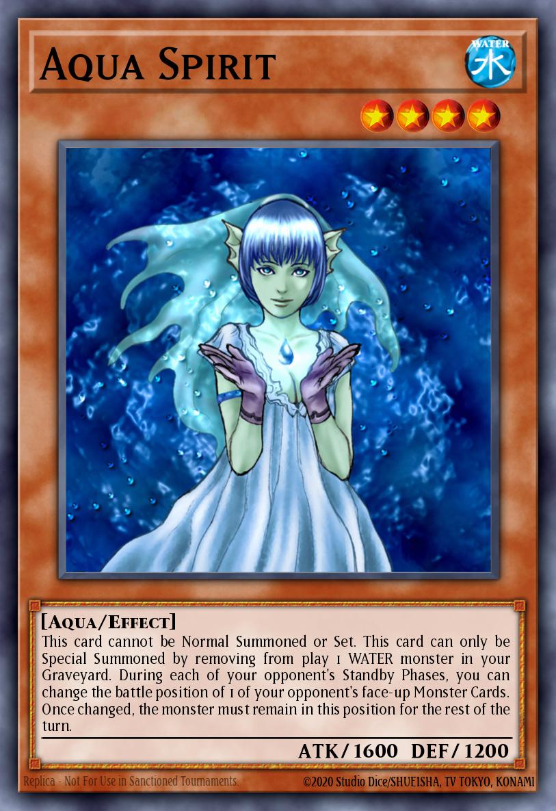 Aqua Spirit Yu-Gi-Oh card