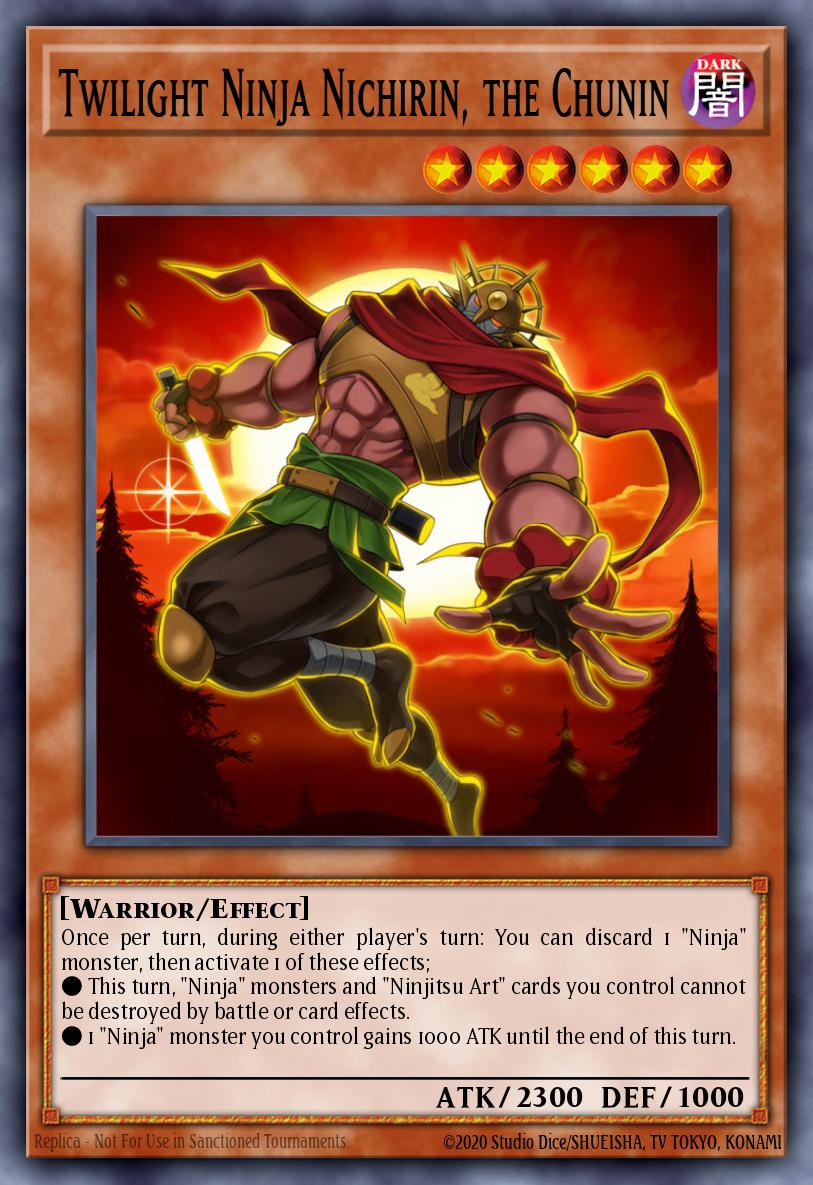 Twilight Ninja Nichirin, the Chunin Yu-Gi-Oh card