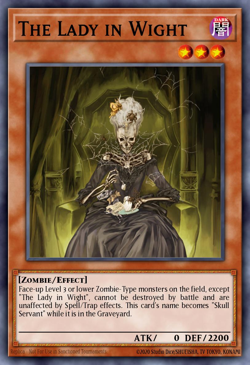 The Lady in Wight Yu-Gi-Oh card