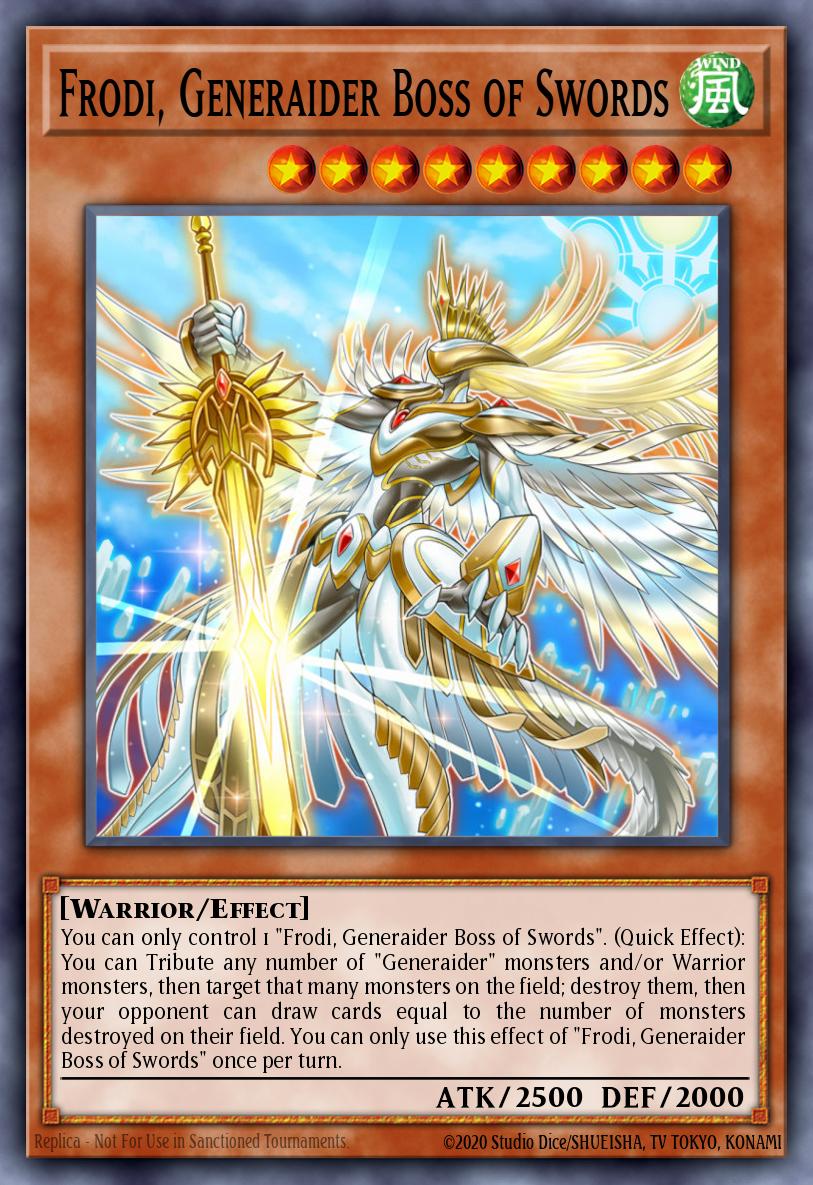 Frodi, Generaider Boss of Swords Yu-Gi-Oh card