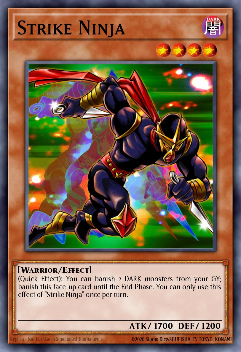 Strike Ninja Yu-Gi-Oh card