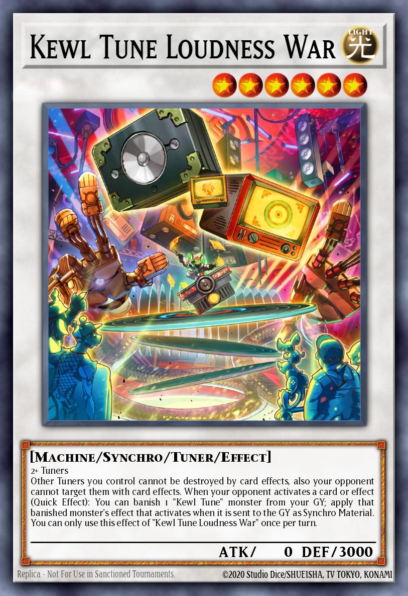 Kewl Tune Loudness War Yu-Gi-Oh card