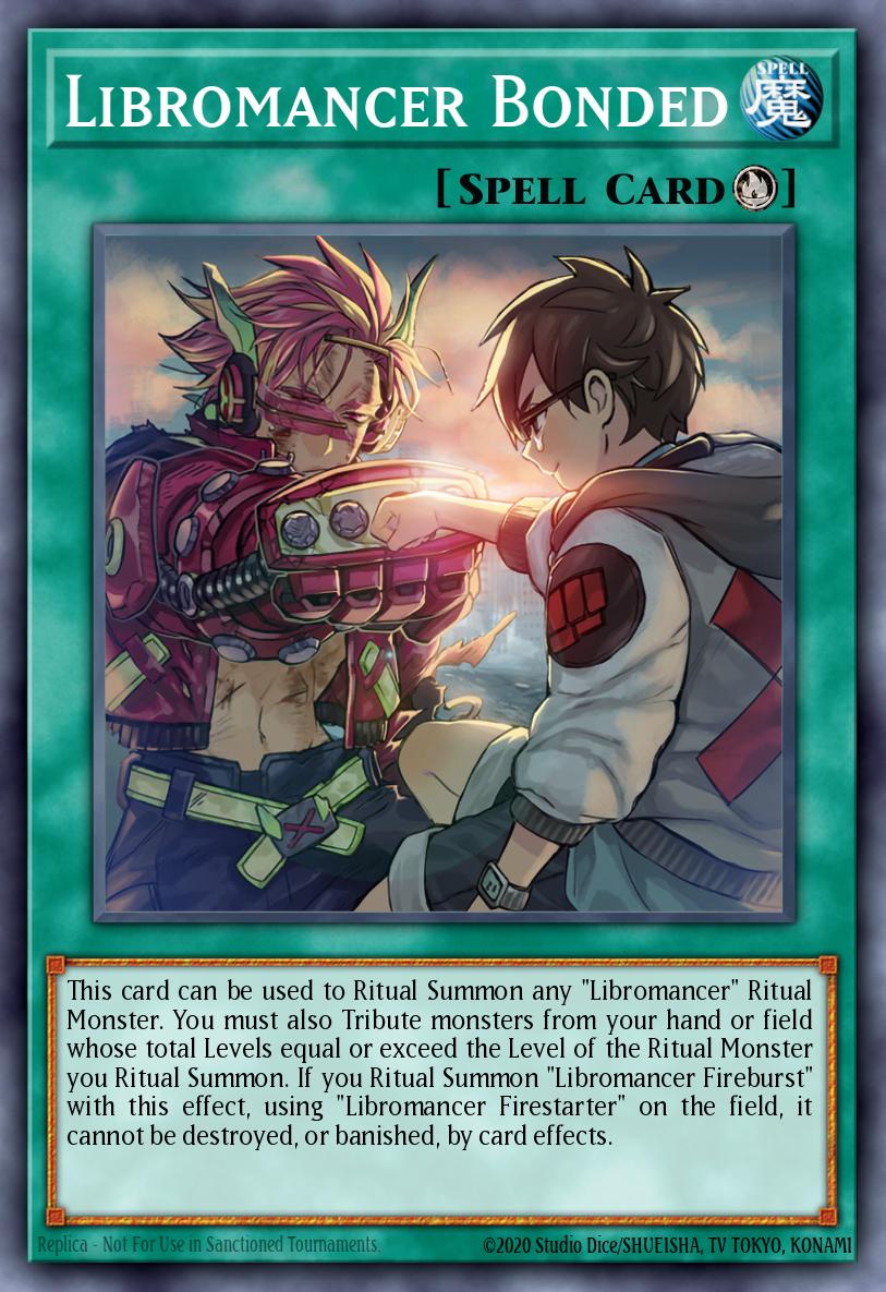 Libromancer Bonded Yu-Gi-Oh card