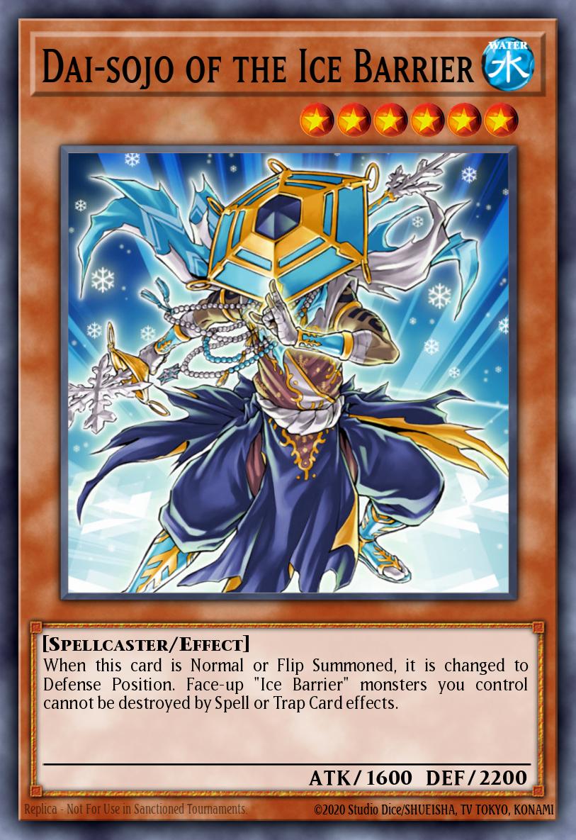 Dai-sojo of the Ice Barrier Yu-Gi-Oh card